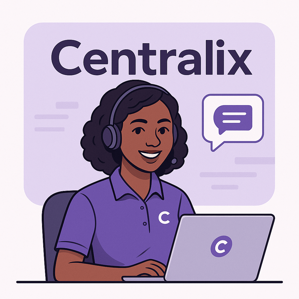 Découvrez notre assistan d'accueil Centralix.